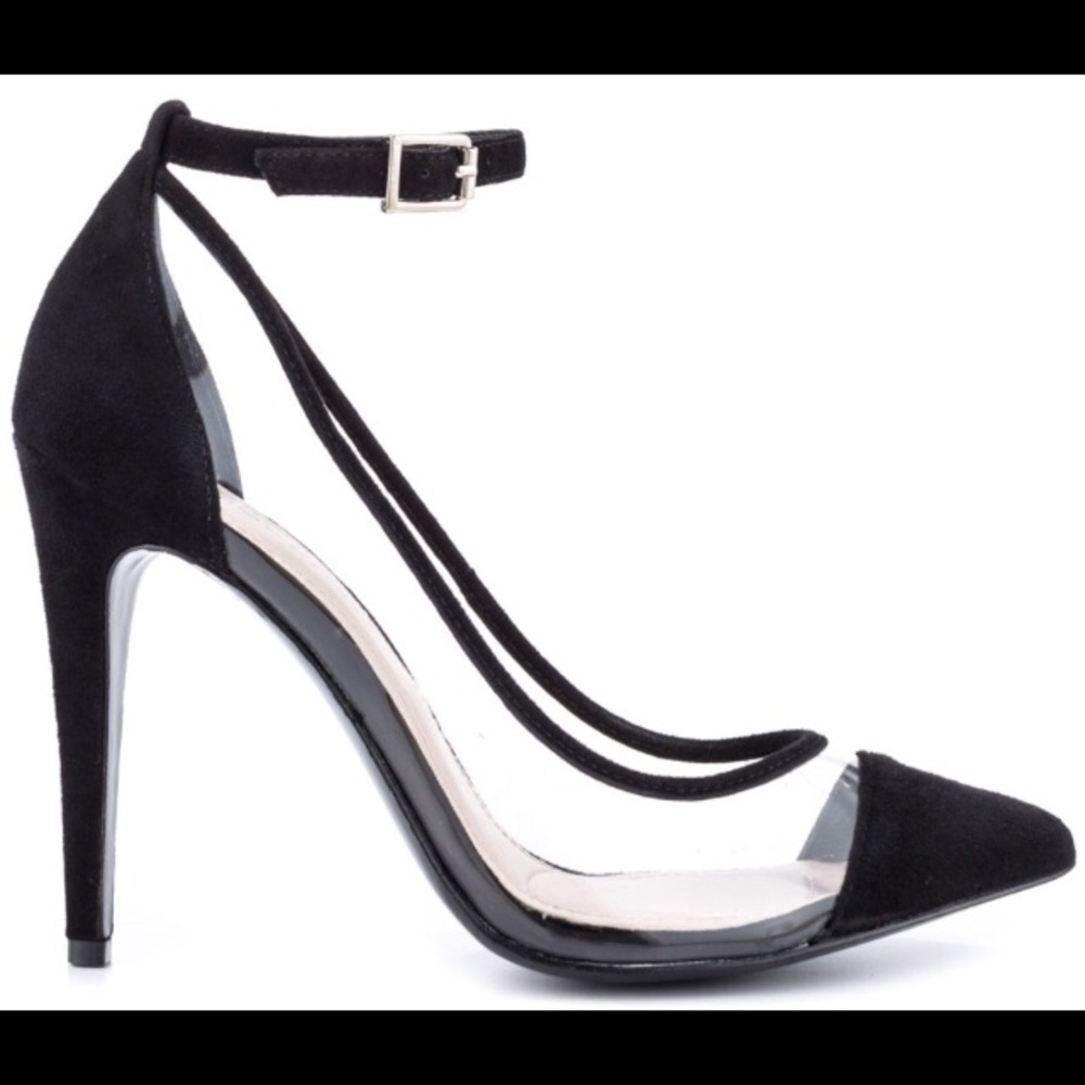 BCBG Cynthia transparent heels 👠